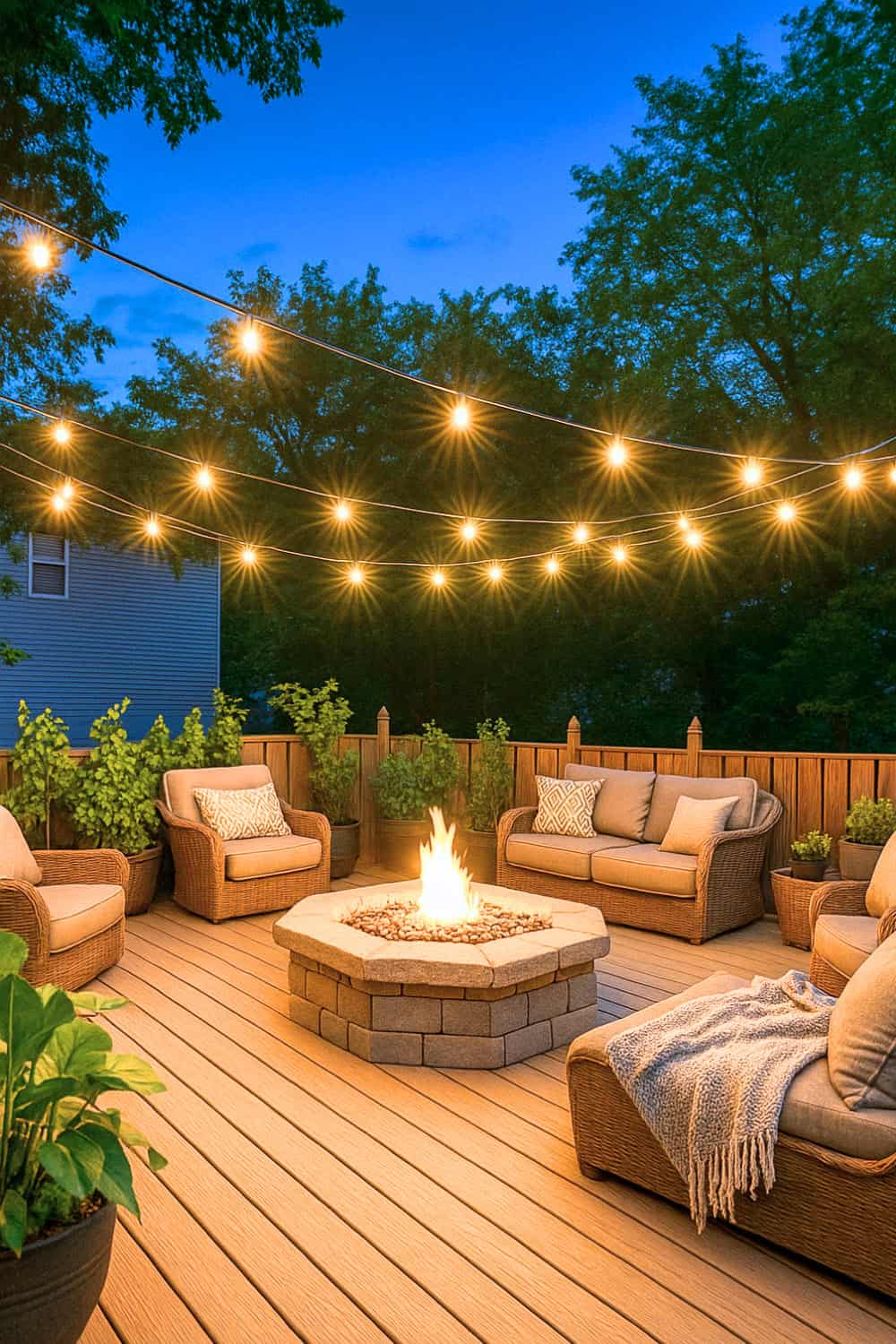 Picture of Simple Budget Backyard Decor(Cheap Backyard Ideas)